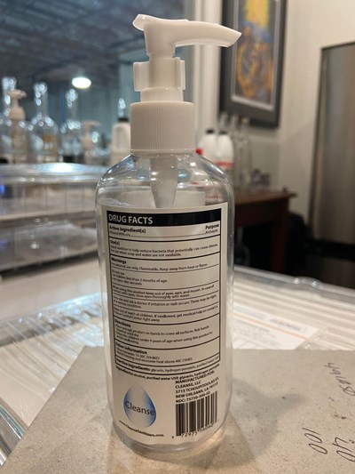 Cleanse Hand Sanitizer Back Label 300 mL (Unnamed (1))